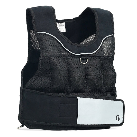 Barbell Unisex 20 Lb Walking and Running Weighted Vest, Easily Adjustable from 1 - 20 Lbs
